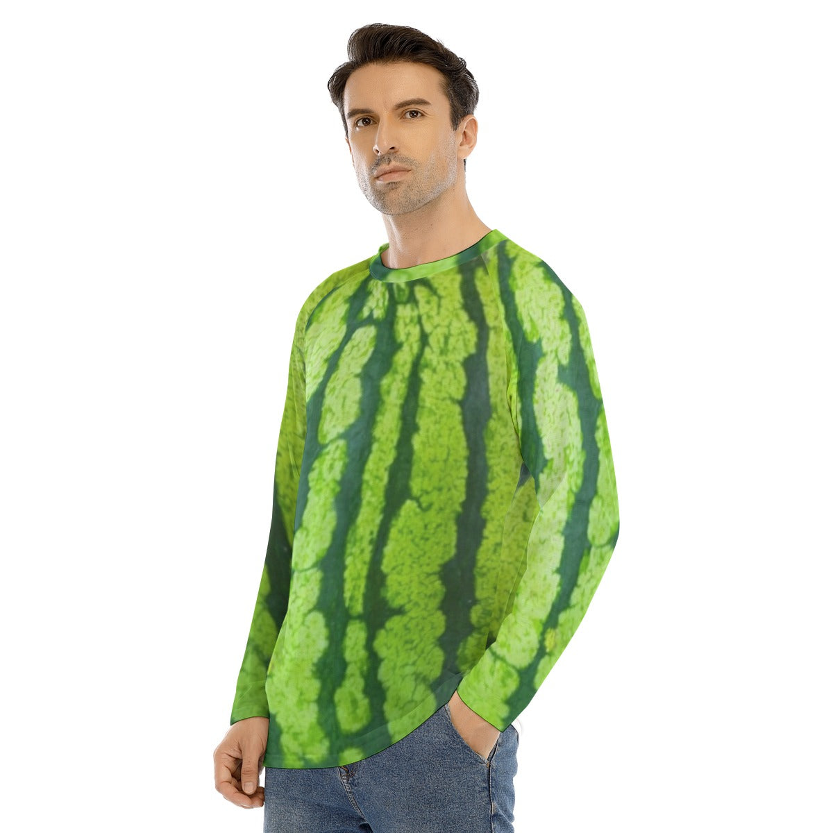 15 Carnivore Camouflage | Long Sleeve T-shirt With Raglan Sleeve