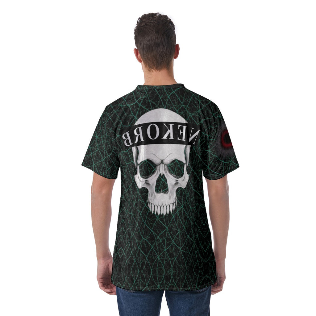 18 Broken Skull | Velvet T-shirt
